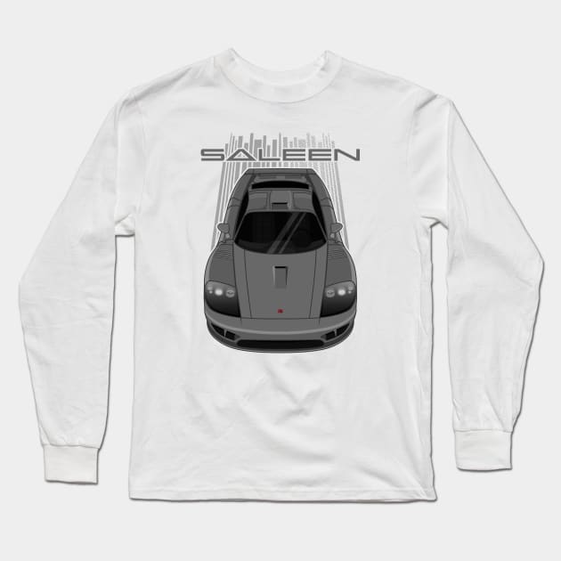 Saleen S7 - Silver Long Sleeve T-Shirt by V8social